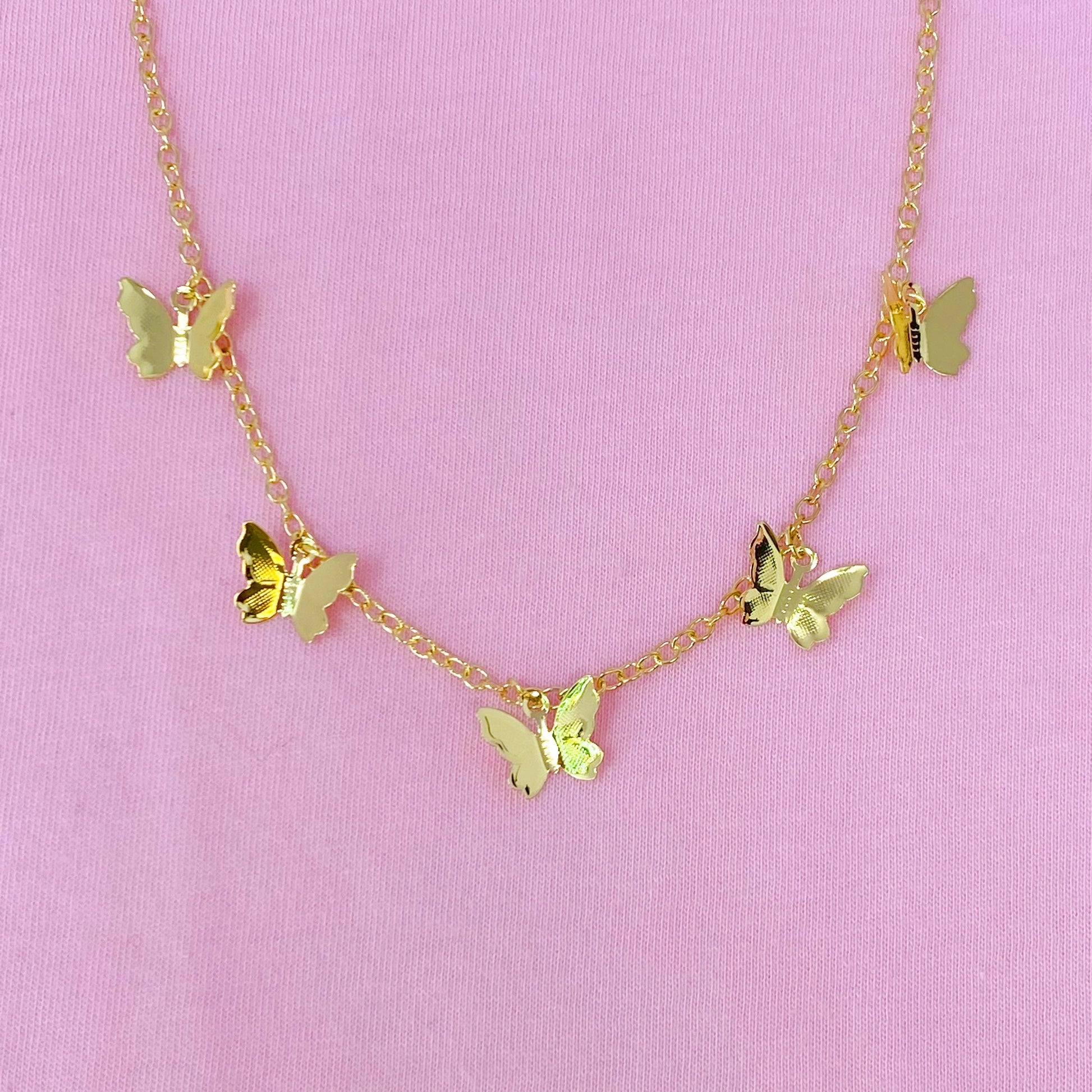 Butterfly Colony Necklace - Infinity Beautiful Boutique