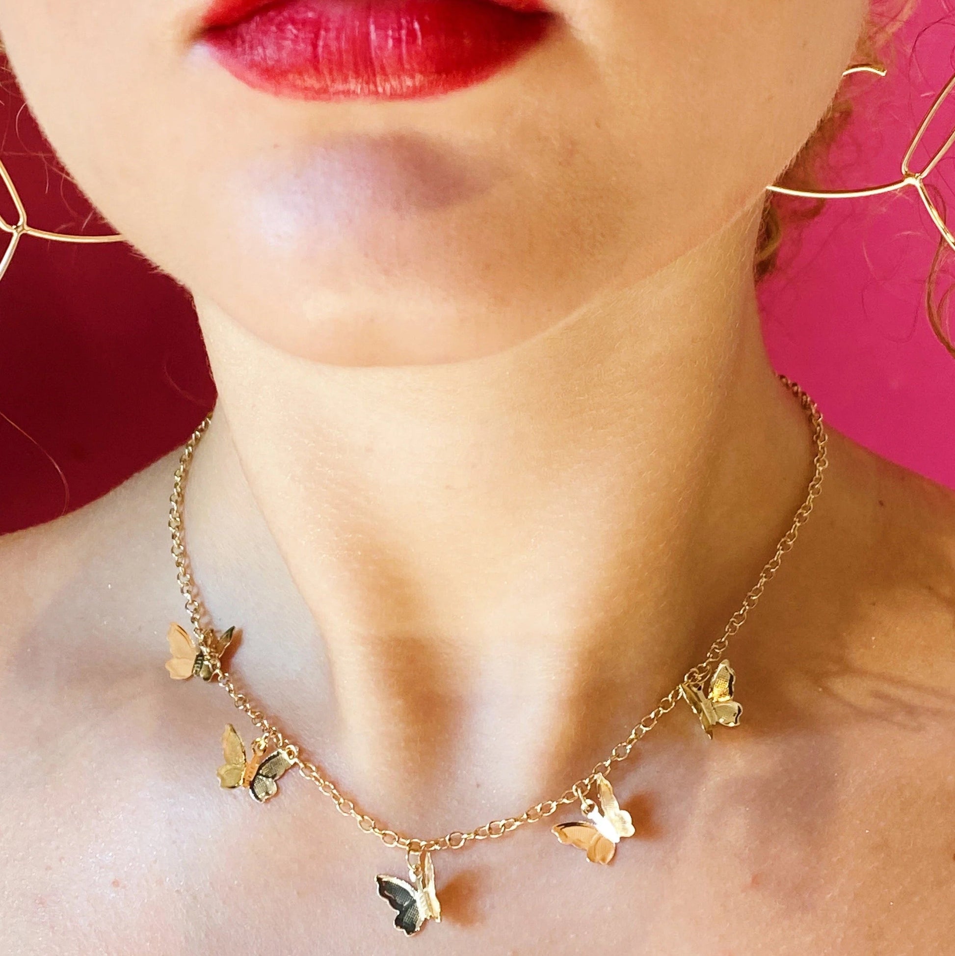 Butterfly Colony Necklace - Infinity Beautiful Boutique