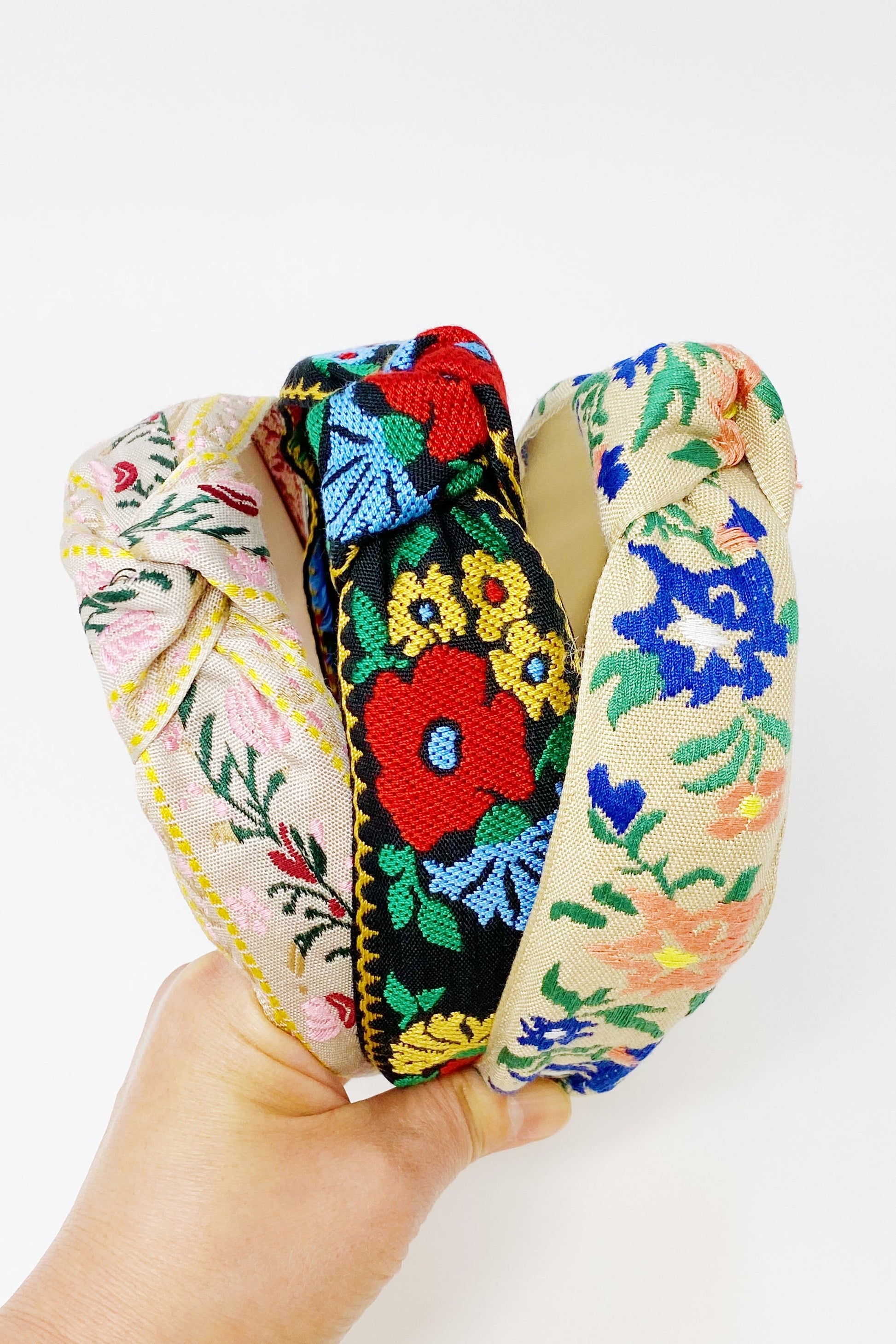 Infinity Beautiful Elegant Floral Stitch Headband - Infinity Beautiful Boutique