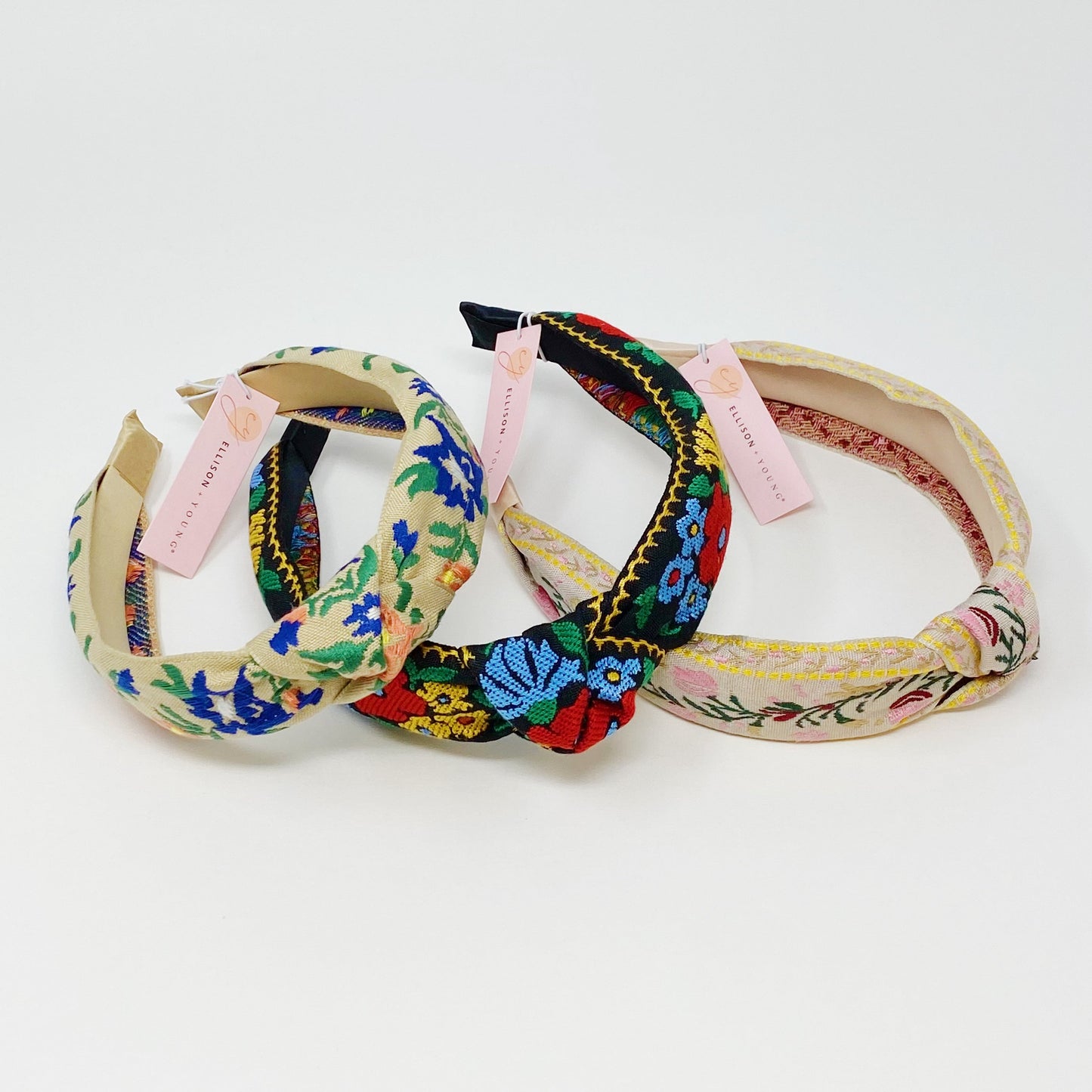 Infinity Beautiful Elegant Floral Stitch Headband - Infinity Beautiful Boutique