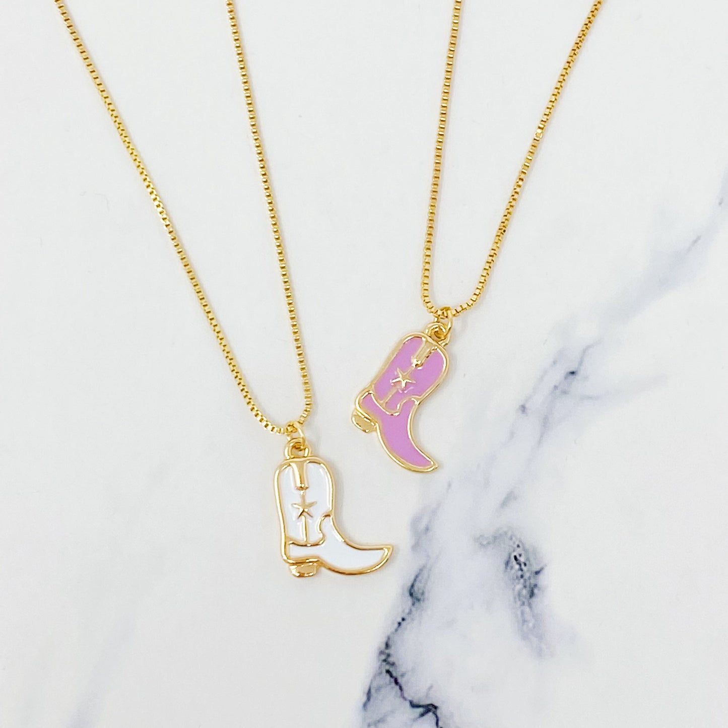 Infinity Beautiful Cowgirl Boot Pendant Necklace - Infinity Beautiful Boutique