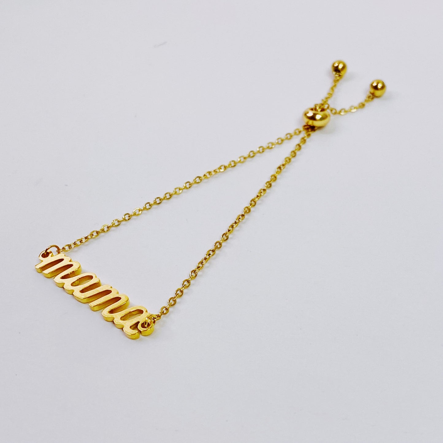 Mama Drawstring Bracelet - Infinity Beautiful Boutique