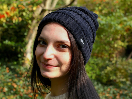 Warmest Plush Insulated Cuff Knit Pom Women Winter Beanie Hat Warm - Infinity Beautiful Boutique