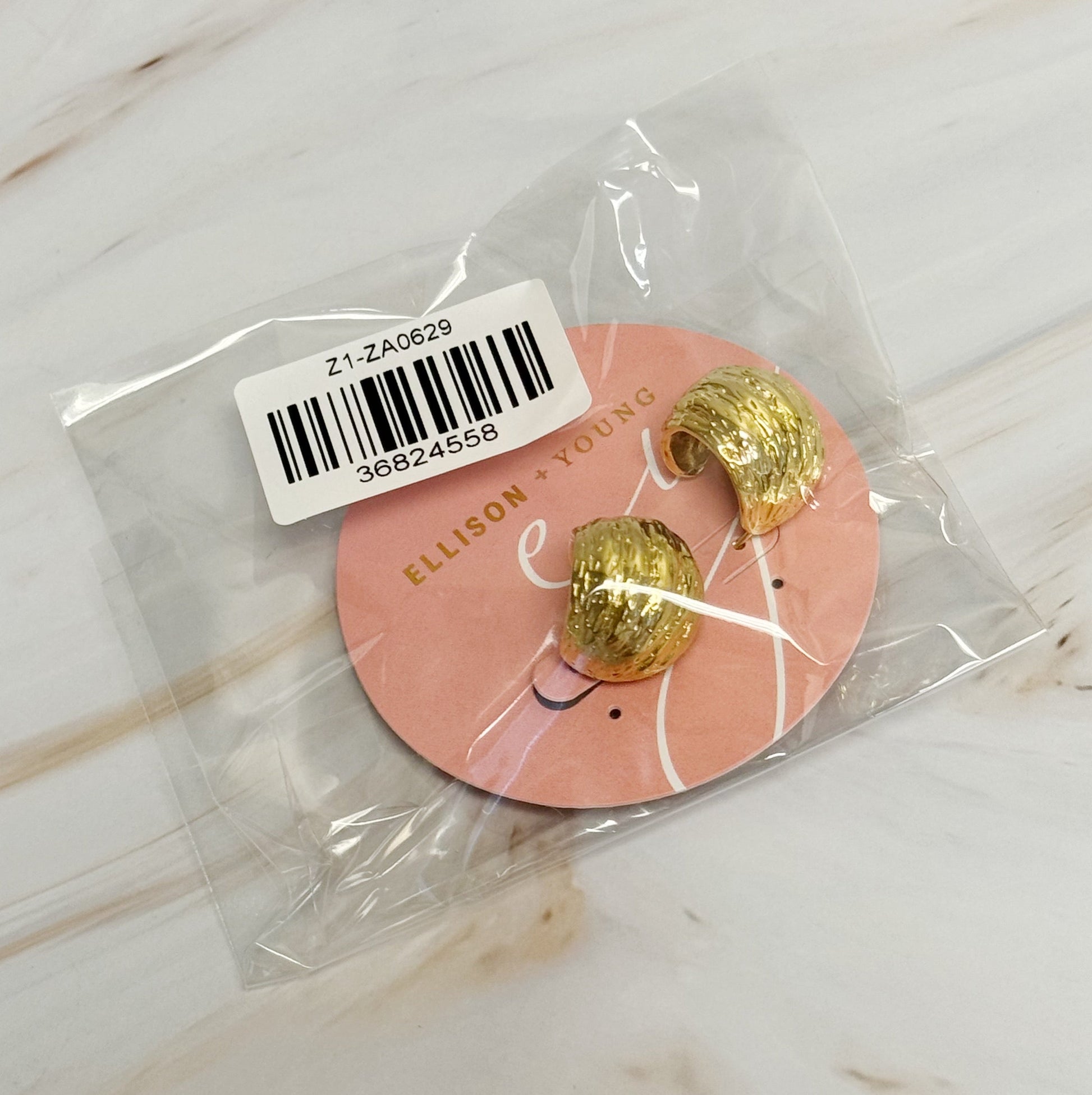 Infinity Beautiful Elegant Half Round Hoop Earrings - Infinity Beautiful Boutique