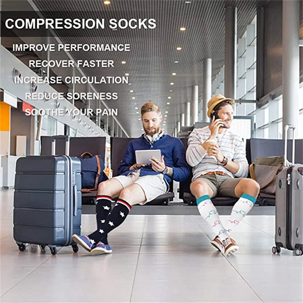 Compression Socks for Men & Women – Running, Travel & Everyday Support