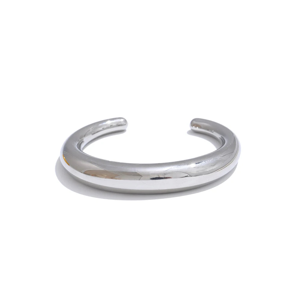 Gold Chunky Cuff  Vintage Bangle