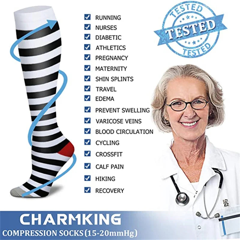 Breathable Compression Socks Daily Support