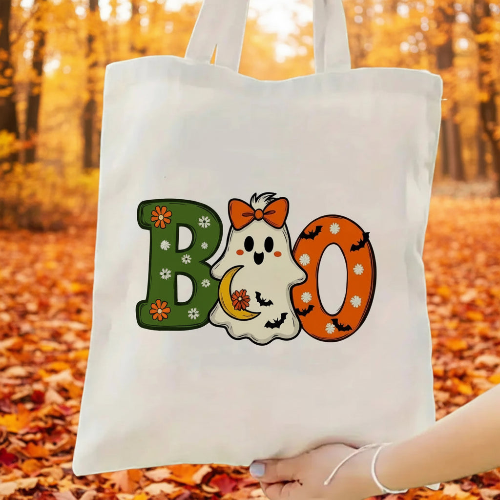 Halloween Canvas Tote Bag