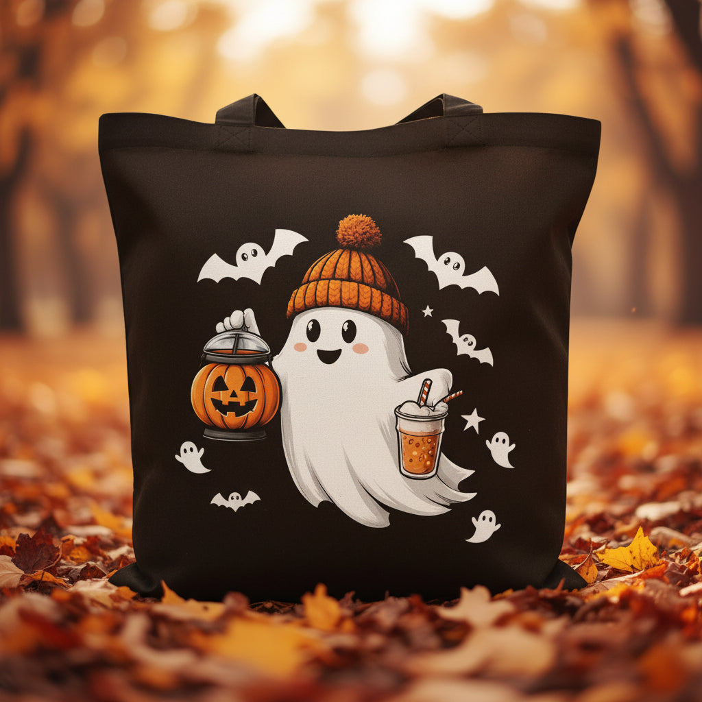Halloween Canvas Tote Bag