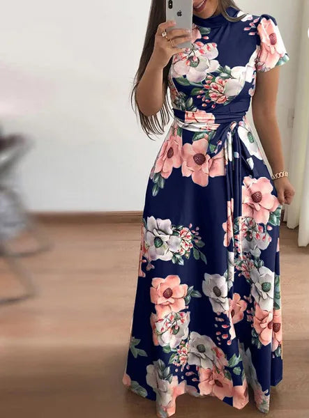 Boho Floral Maxi Dress