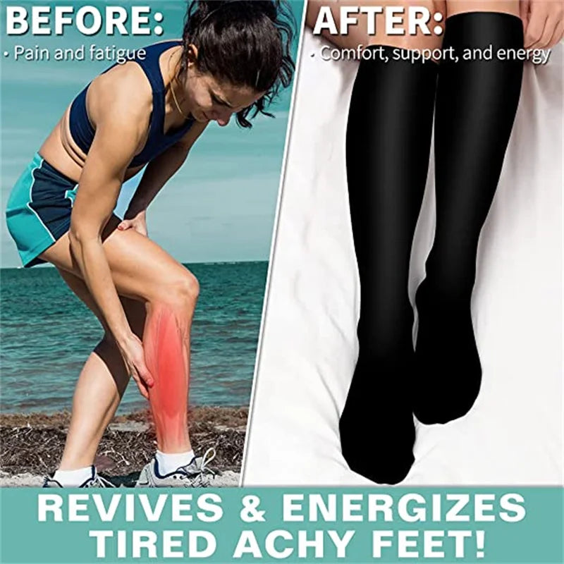 Breathable Compression Socks Daily Support