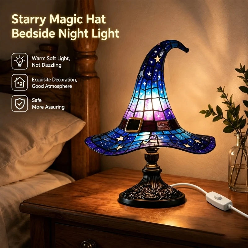 Halloween Witch Hat  Table Lamp