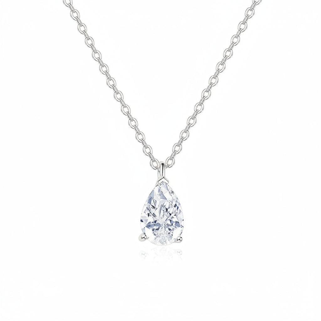 925 Moissanite Vintage Necklace