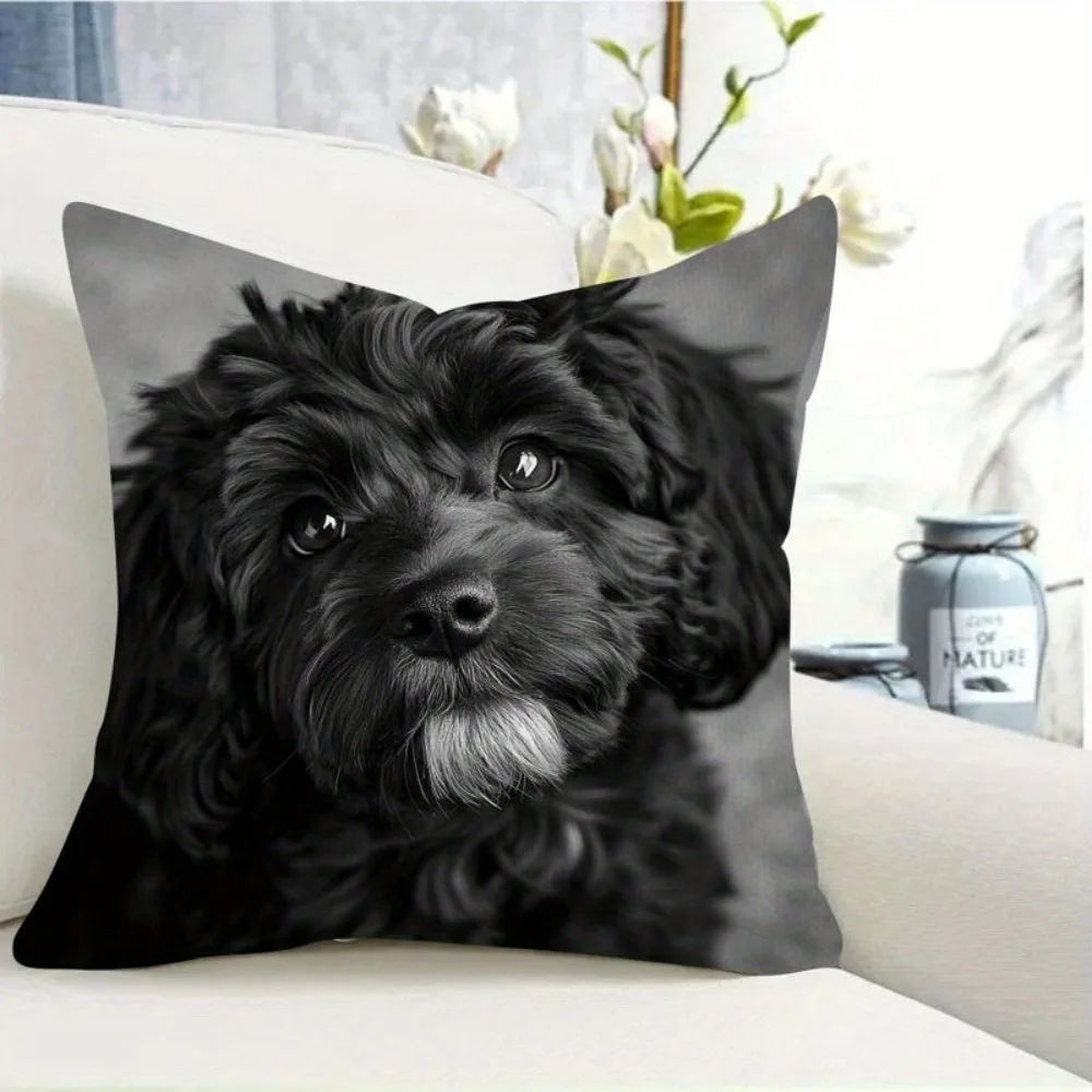 Printed Square Decorative Pillow Cover