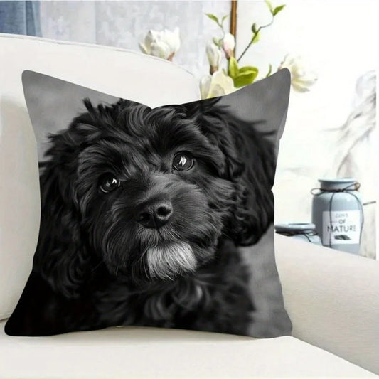 Printed Square Decorative Pillow Cover