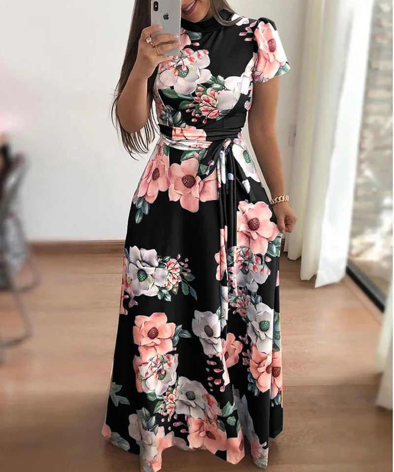 Boho Floral Maxi Dress