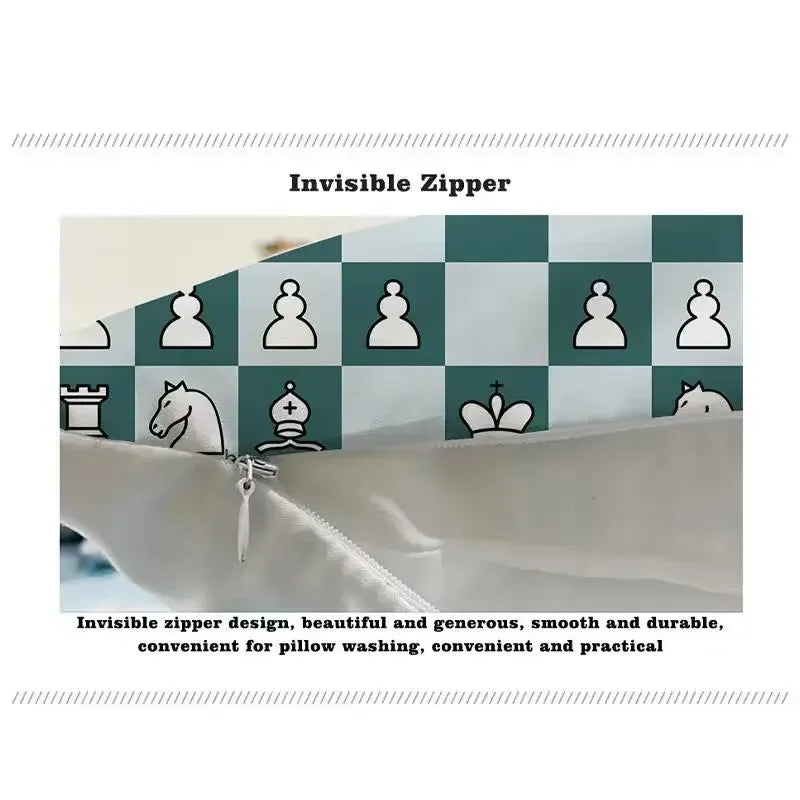 Printed Square Decorative Pillow Cover
