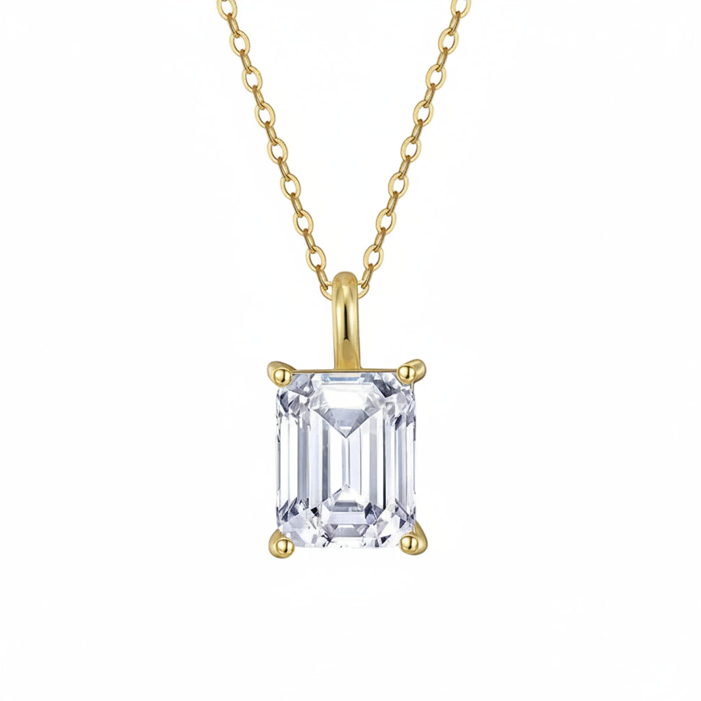 925 Moissanite Vintage Necklace