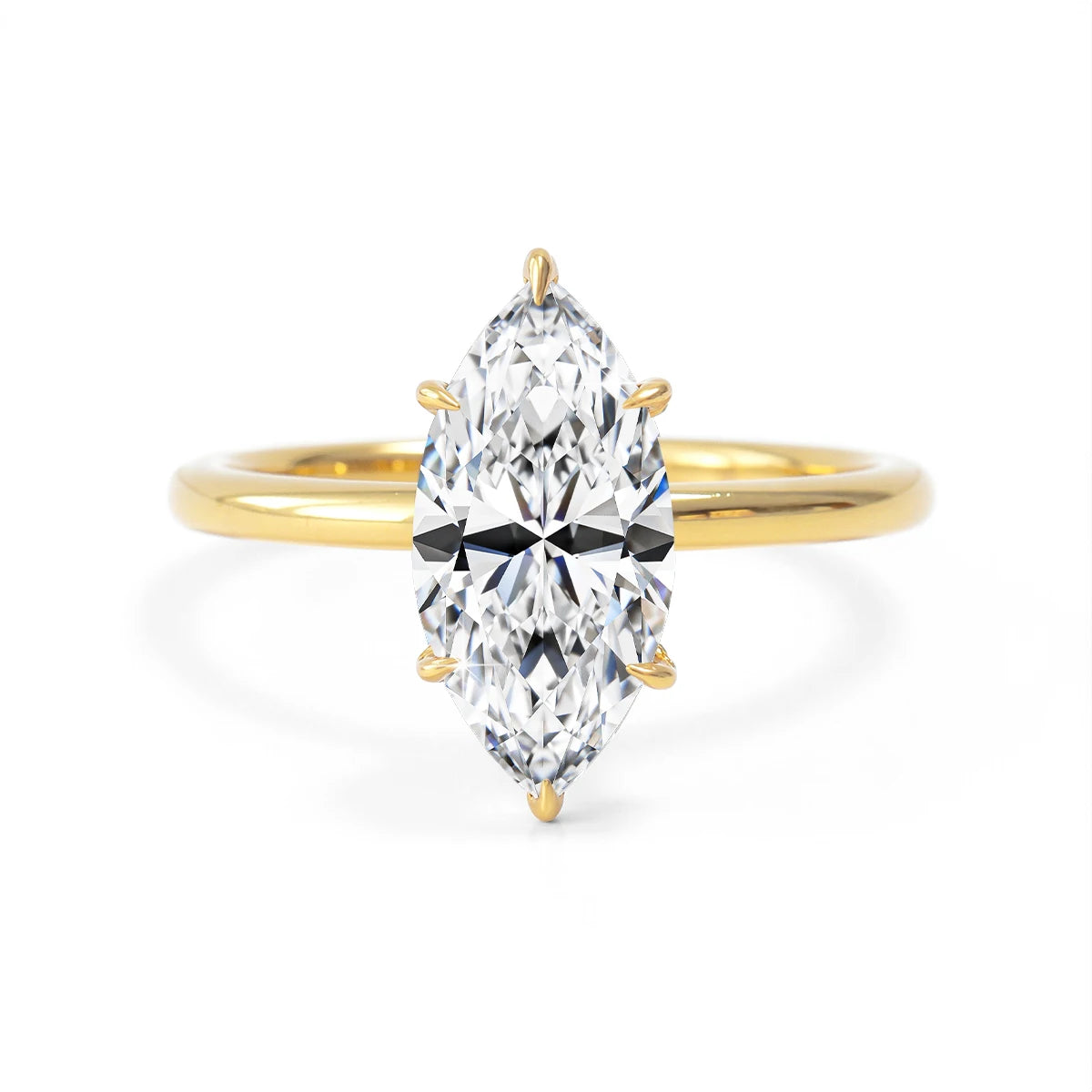 3 Carat Oval Cut Moissanite Ring