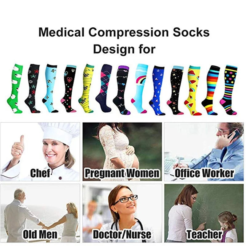 Breathable Compression Socks Daily Support