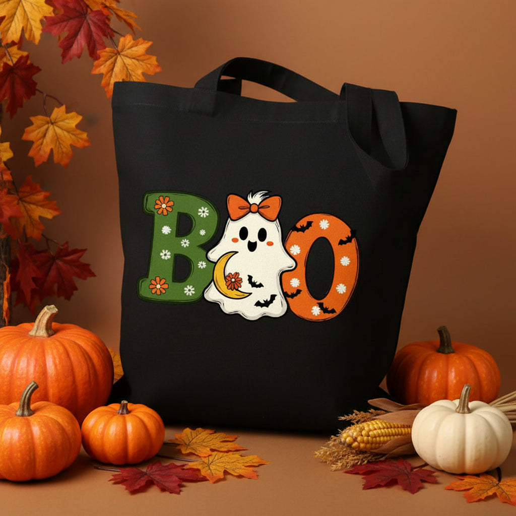 Halloween Canvas Tote Bag