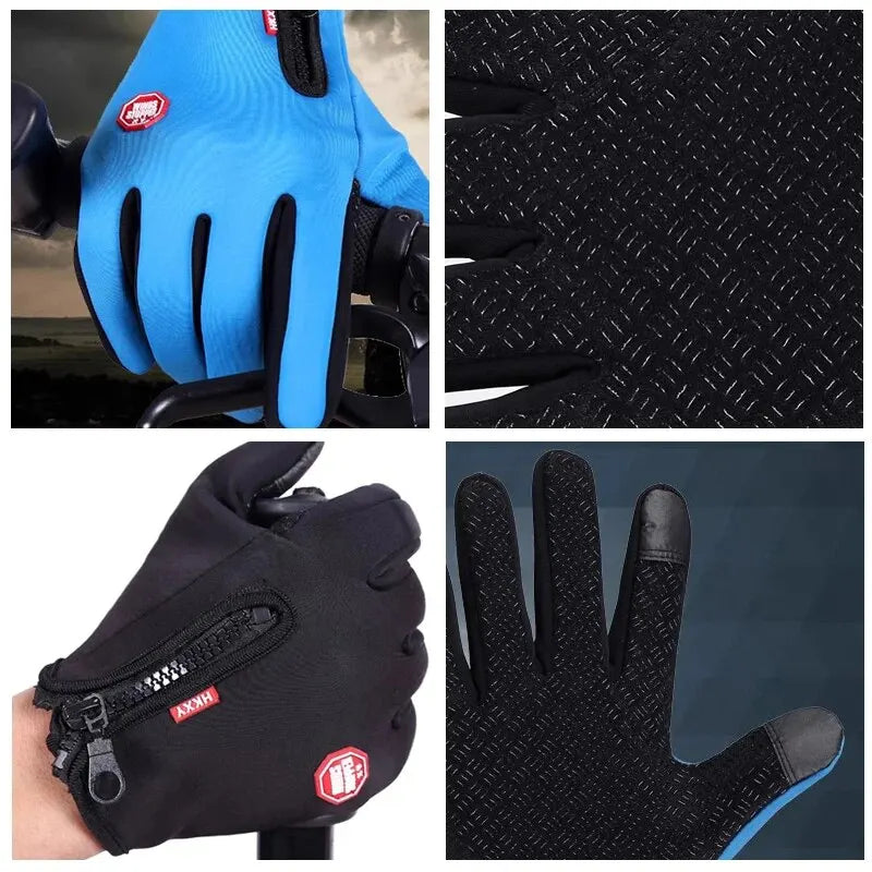 Outdoor Cycling Gloves, Bicycles for Warmth and Anti Slip in Autumn - Infinity Beautiful Boutique