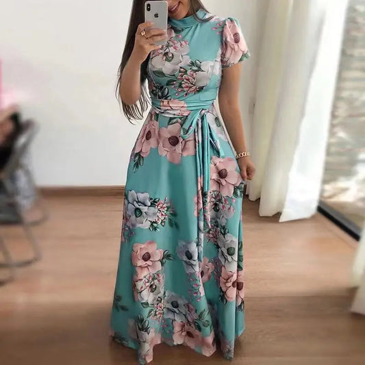 Boho Floral Maxi Dress