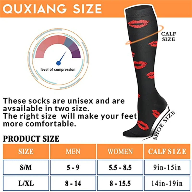 Breathable Compression Socks Daily Support