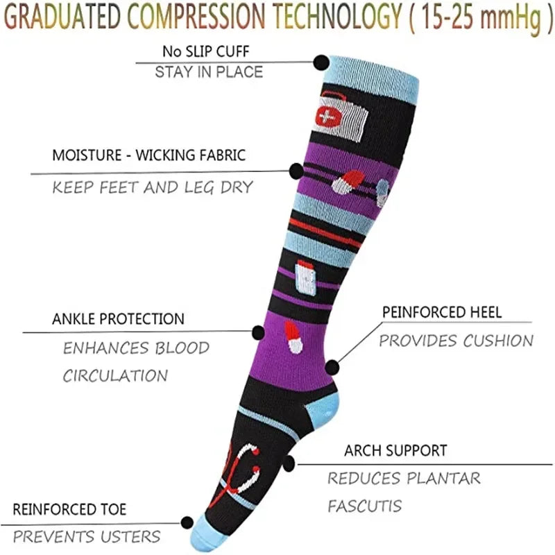 Compression Socks – Breathable & Supportive