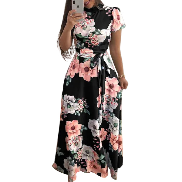Boho Floral Maxi Dress
