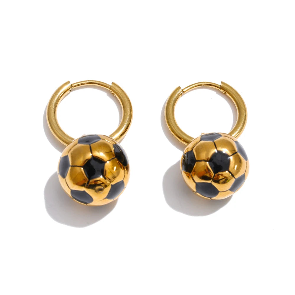 18K Gold Plated Soccer Jewelry Ball