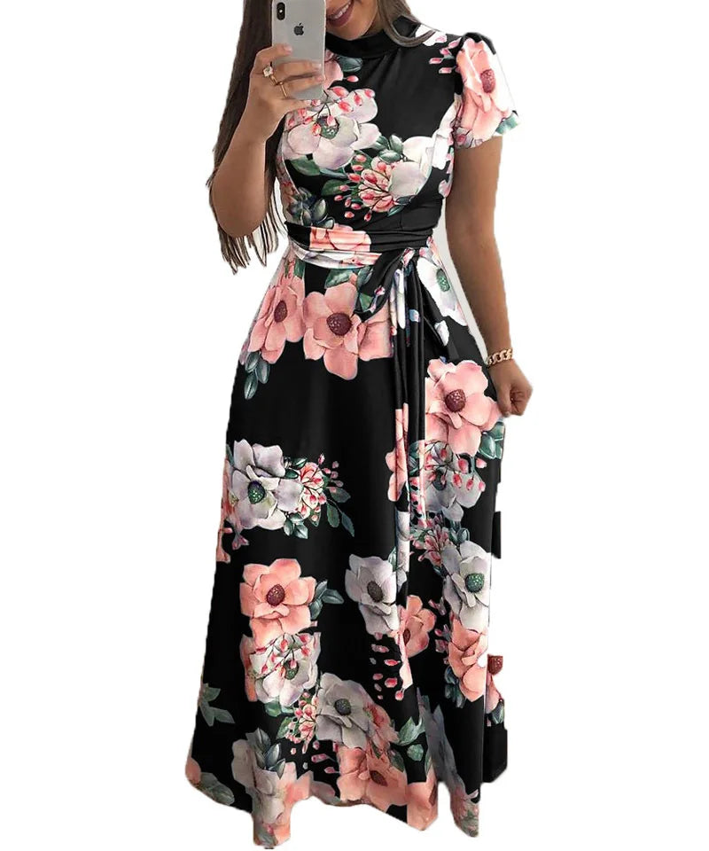Boho Floral Maxi Dress