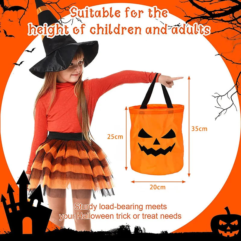 Halloween Glowing Pumpkin Candy Bag