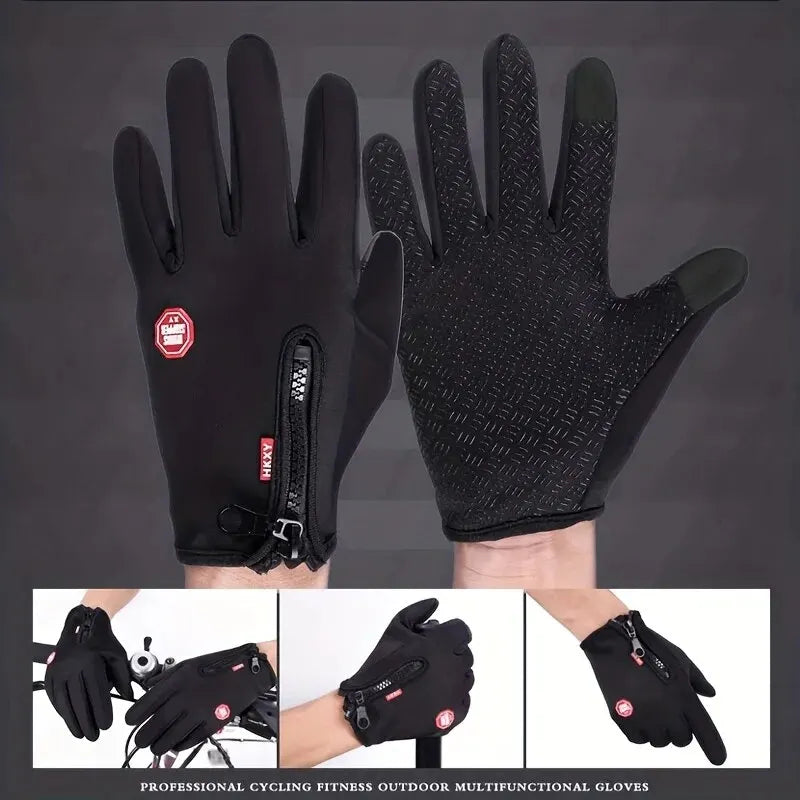 Outdoor Cycling Gloves, Bicycles for Warmth and Anti Slip in Autumn - Infinity Beautiful Boutique