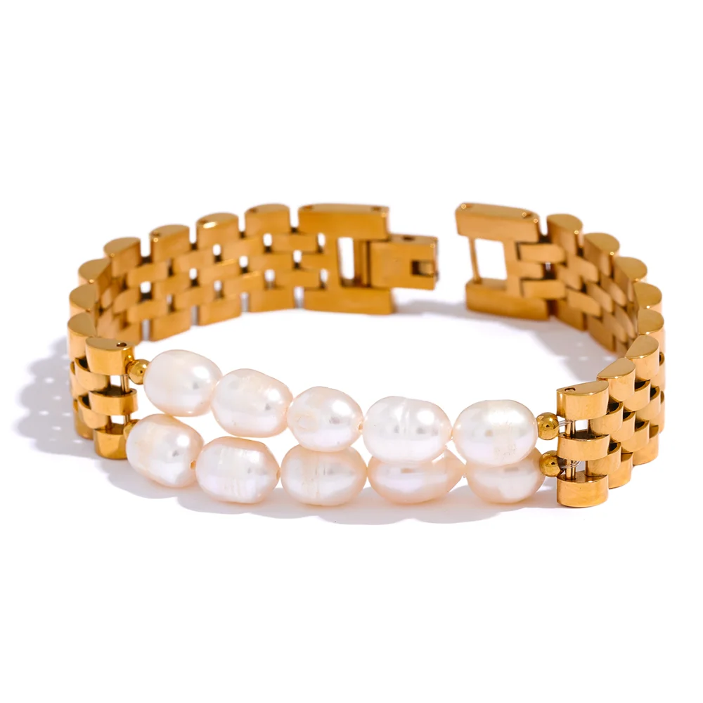 Vintage Pearl Waterproof Bracelet