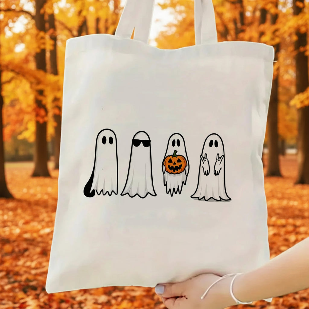 Halloween Canvas Tote Bag