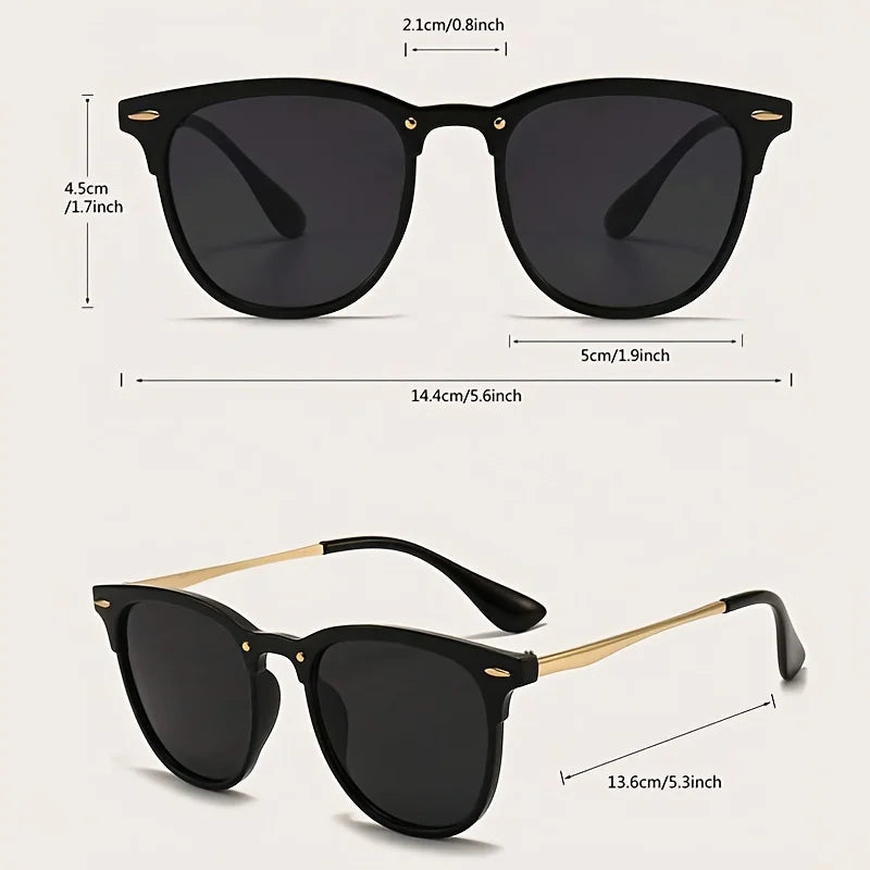 Square Cat Eye Sunglasses UV400 Protection