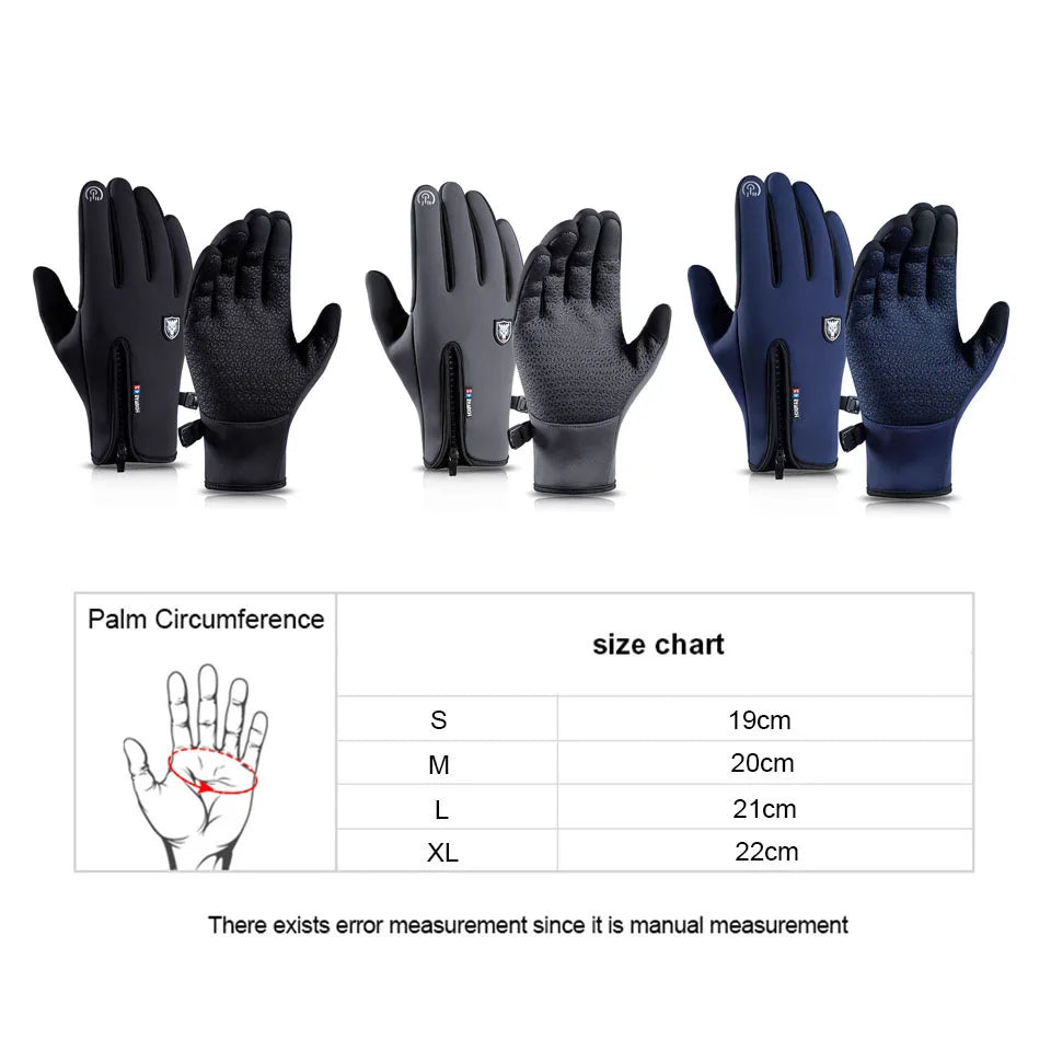 Winter Thermal Gloves Waterproof Windproof Outdoor Sports Warm Cycling - Infinity Beautiful Boutique