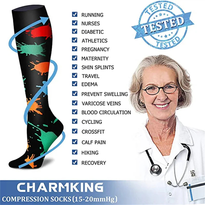 Breathable Compression Socks Daily Support