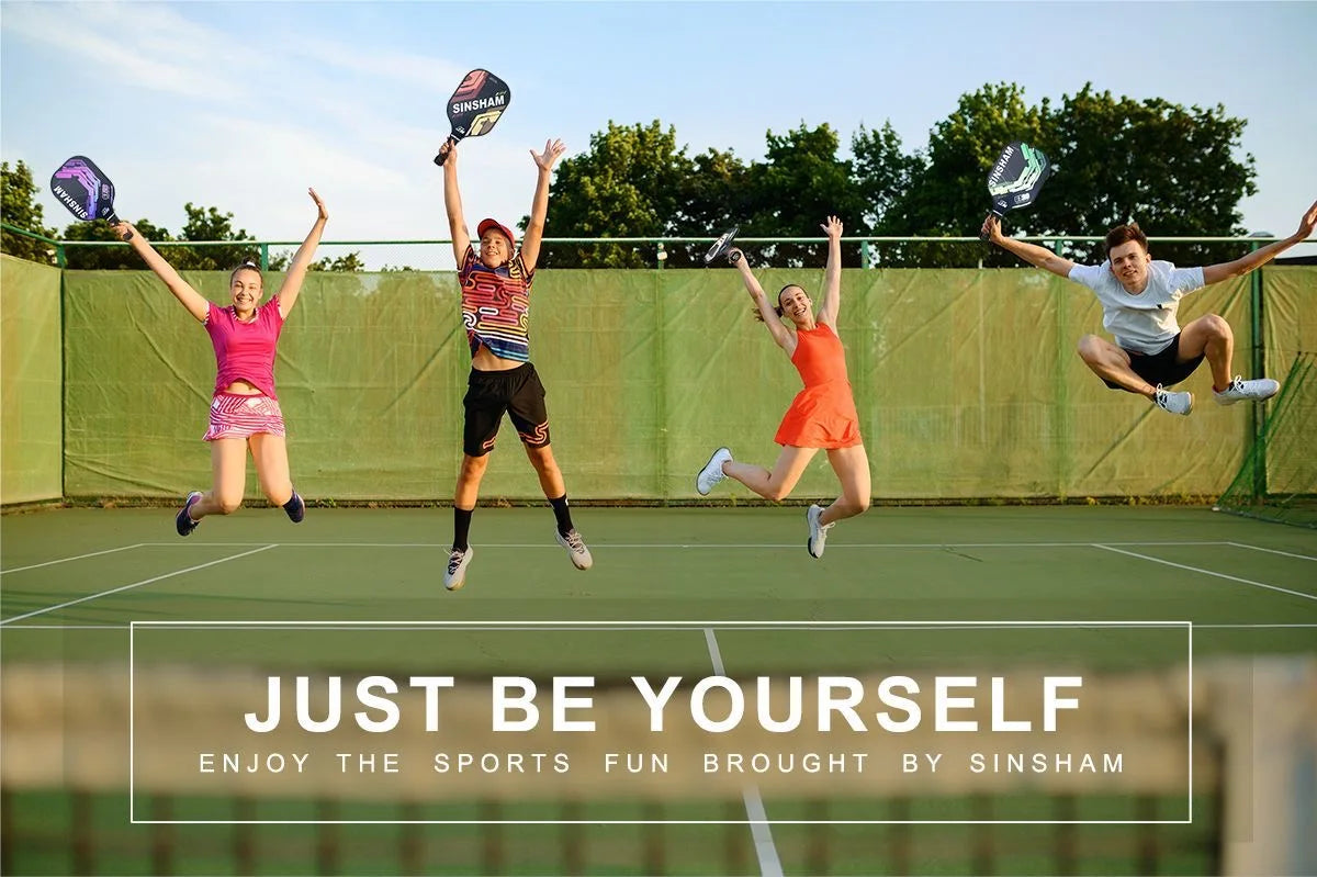 Pickleball Paddles Set – Graphite Carbon Fiber, USAPA Approved