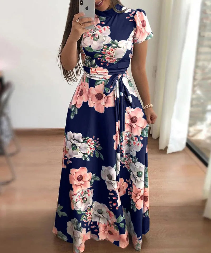 Boho Floral Maxi Dress