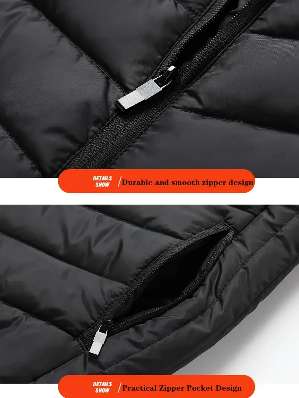 Unisex USB Heated Vest – Winter Thermal Body Warmer
