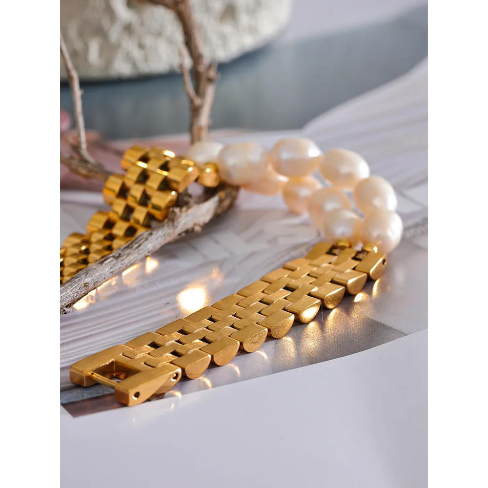 Vintage Pearl Waterproof Bracelet