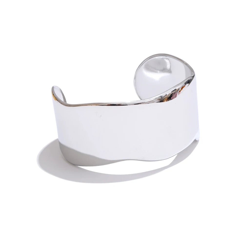 Vintage Gold Wide Bangle