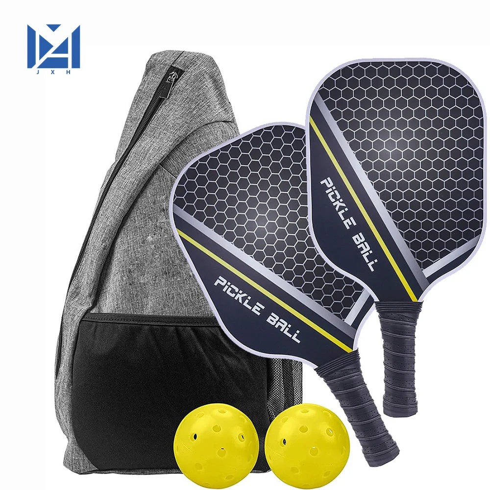 Pickleball Paddles Set – Graphite Carbon Fiber, USAPA Approved