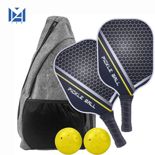 Pickleball Paddles Set – Graphite Carbon Fiber, USAPA Approved