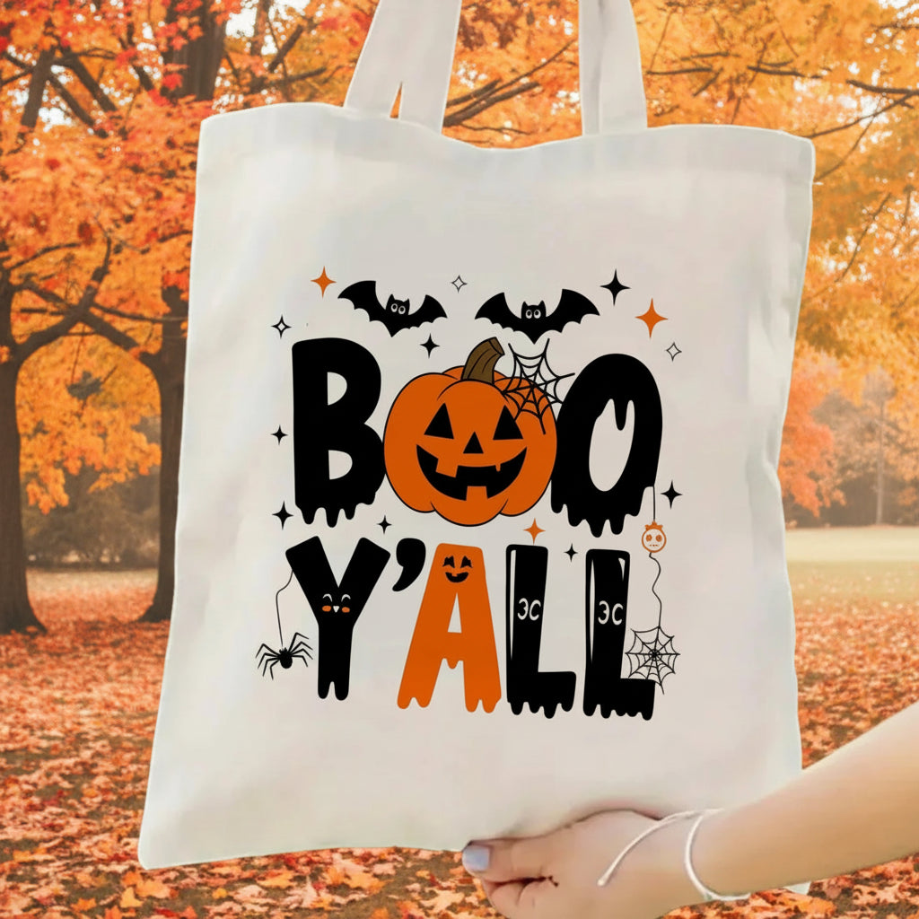 Halloween Canvas Tote Bag