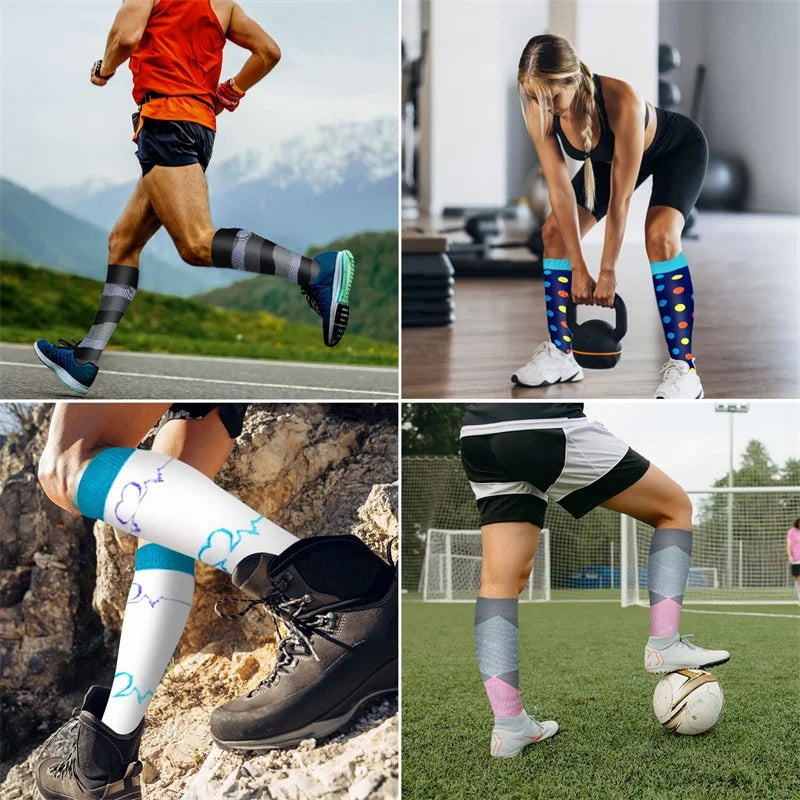 Compression Socks for Men & Women – Running, Travel & Everyday Support