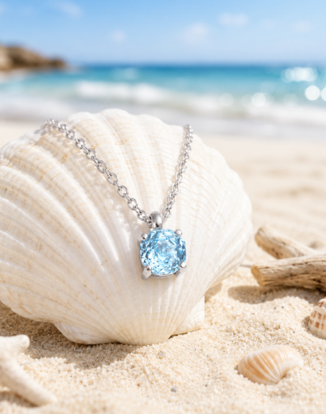Vintage Drop Necklace Waterproof Stainless Steel