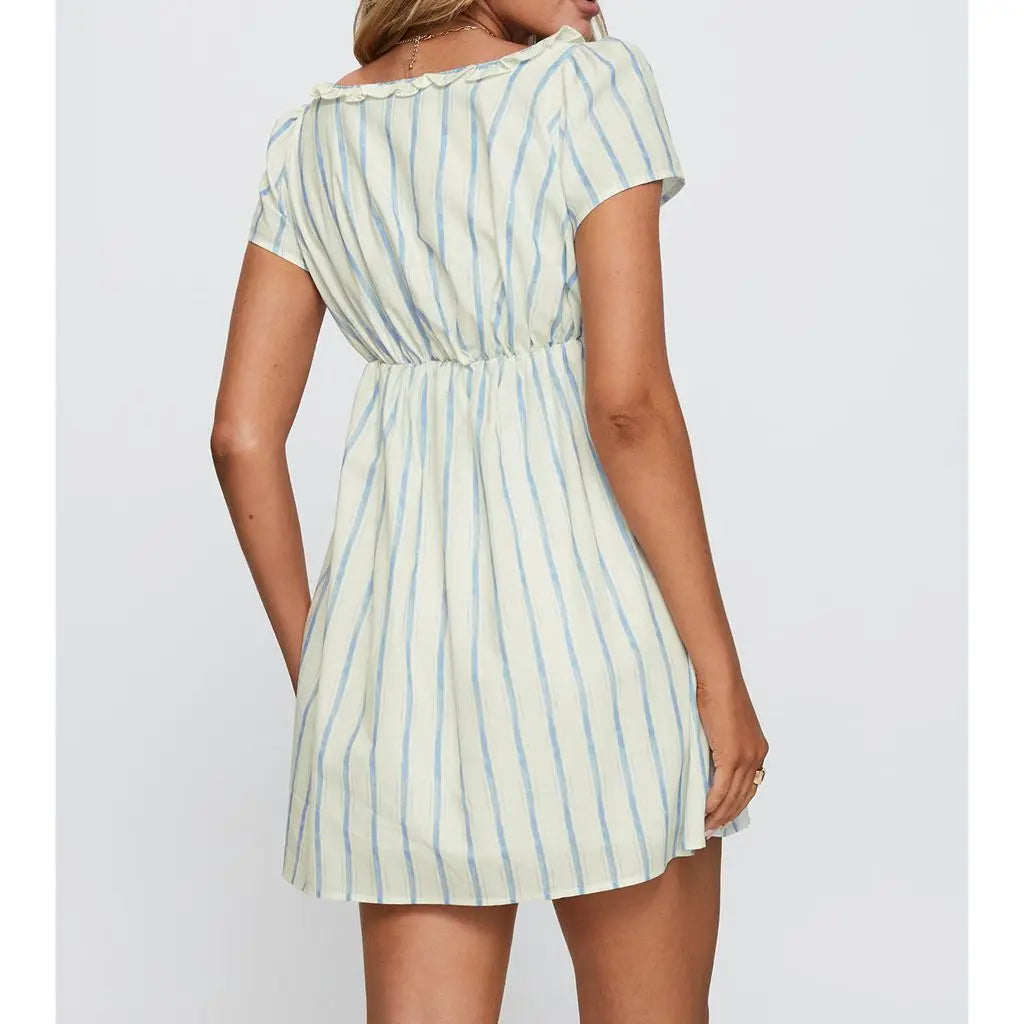 Baby Doll Ruffle Mini Dress